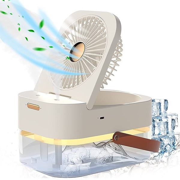 پنکه رومیزی مدل چراغدار