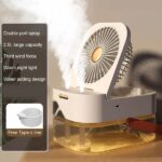 پنکه رومیزی مدل چراغدار