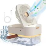 پنکه رومیزی مدل چراغدار