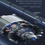 جارو شارژی چندمنظوره MDHL مدل 12